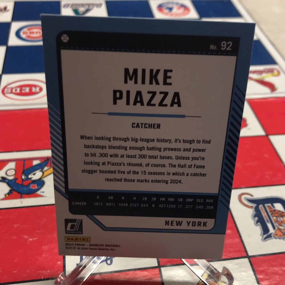 Mike piazza 6 baseball card lot - Picture 12 of 12